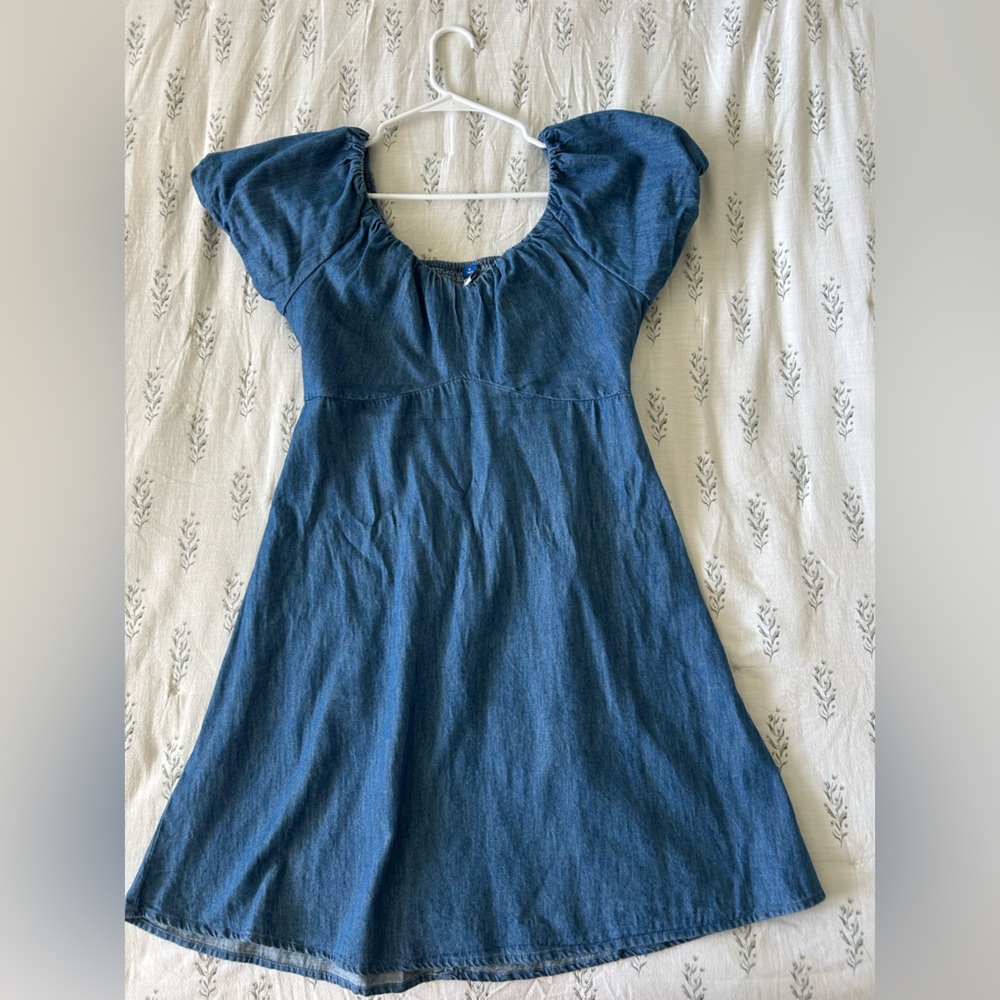 Old Navy Blue Denim Dress